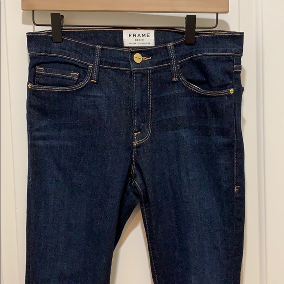 Frame denim Le Skinny de Jeanne in Queens Way - Picture 3 of 8